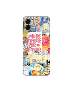 Maska za Samsung A075F Galaxy A07 More Amore Silikonska Print