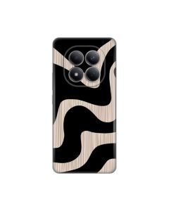 Maska za Xiaomi Redmi Note 15 Pro 4G Black Flow Silikonska Print Skin