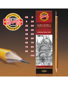 KOOH-I-NOOR Grafitna umetnička olovka 1500 7bB - 5807