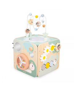 JANOD Drvena kocka sa aktivnostima Sweet cocoon - J04060