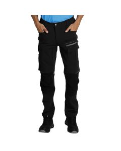 Radne pantalone PANTHER PANTS W – 4-way stretch 260 g/m², ojačana kolena, YKK, crne – veličina 50