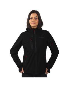 Ženska softshell jakna sa grejanjem PANTHER THERMO, crna – veličina L
