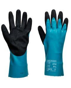 PORTWEST Rukavice AP60 Sandy Grip Lite, plava/crna - 58251L