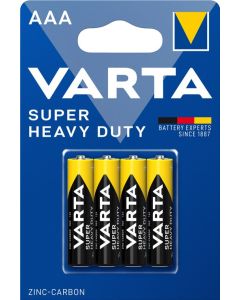 VARTA Baterija AAA 1.5V R03 Superlife, cink-karbon, 4 kom (cena po komadu) - 45719