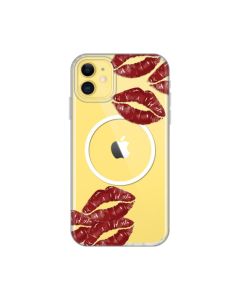 Maska za iPhone 11 6.1 Kisses Print Magsafe