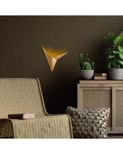 OPVIQ Zidna lampa Kus Nuw 3204, zlatna