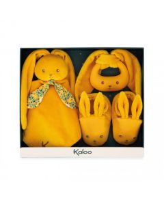 KALOO Poklon set za bebe Zeka, oker - K218011