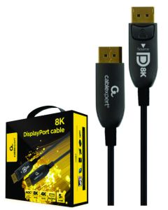 GEMBIRD Aktivni optički kabl DisplayPort v.1.4 CC-DP8K-AOC-5M, 5m, crna - 45809-1