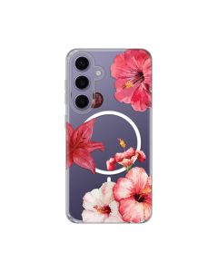Maska za Samsung S921B Galaxy S24 Hibiscus Print Magsafe - 8021106
