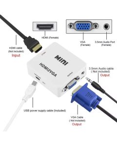 GEMBIRD Video konverter A-HDMI u VGA, mini - 45763
