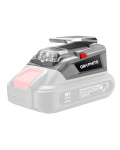 GRAPHITE USB adapter sa led lampom - 58G025
