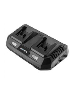 GRAPHITE Punjač za baterija dupli - 58G085