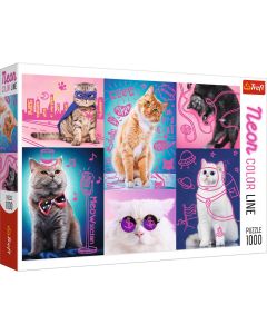 TREFL Puzzle Super mačke - 1.000 delova - 10379920-T10581