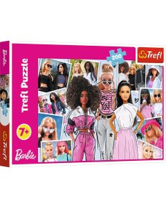 TREFL Puzzle In the world of Barbie - 200 delova - 103519-T13301