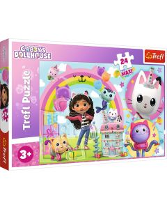 TREFL Puzzle Gabby Dollhouse - 24 dela - 103211-T14353
