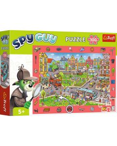 TREFL Puzzle Spy guy city - 100 delova - 103342-T15590