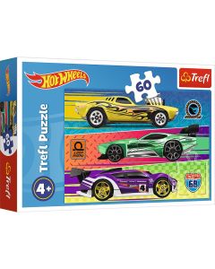 TREFl Puzzle Hot Wheels - 60 delova - 103120-T17389