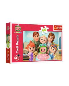 TREFL Puzzle Cocomelon Family - 60 delova - 103124-T17391