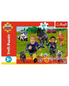 TREFL Puzzle Vatrogasac Sem - 30 delova - 103020-T18297