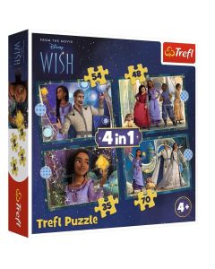 TREFL Puzzle 4u1 Dreams come true 34649 - 35, 48, 54, 70 delova - 102827-T34649