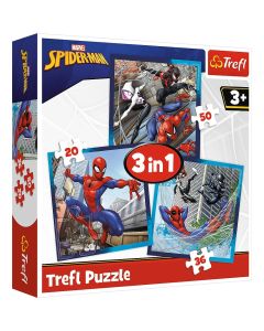 TREFL Puzzle Spajdermen - 3u1 (20, 50, 36 delova) - 102867-T34874