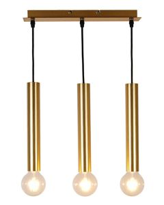 Dallas Viseća Lampa Zlatna 3x40W E27 - 15076