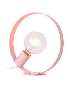 Nexo Stona Lampa Bela  Roza 1x40W E27 - 15081-1-1
