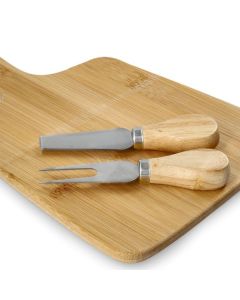 DEKOR DOM Daska za posluživanje BAMBOU 26x19cm - Natural - HML