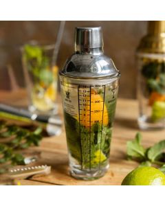 DEKOR DOM Šejker 0.4l Moi, silver - 039040-1