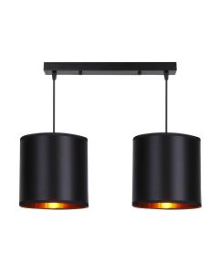 Candi Lux  Viseća Lampa Crna 4 2x40W E27 - 15104-1-1