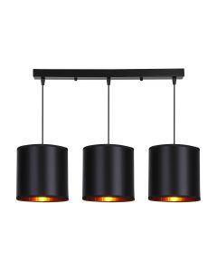 Candi Lux Viseća Lampa Crna 1  3x40W E27 - 15105-1