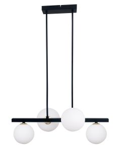 Kama Viseća Lampa Crno Zlatna 4x28W G9 - 15038-1