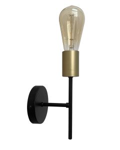 Crespilo Zidna Lampa Crna 1x40 E27 - 15012-1-1