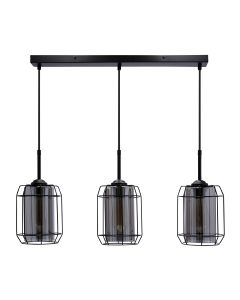Jonera Viseća Lampa Crna 3x40W E27 - 15052-1