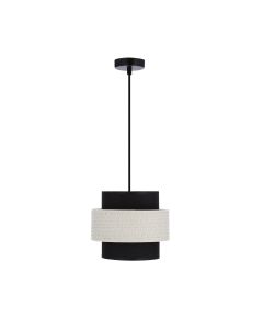 Benta 1 Visilica Crna Krem 1x40W E27 - 15098-1