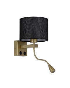 Polo Zidna Lampa 2 1x40W E27 + 2W LED - 15142-1-1