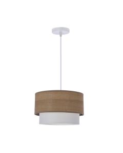 Ruben Viseća Lampa Bela - Orah 1x60 E27 - 15096-1