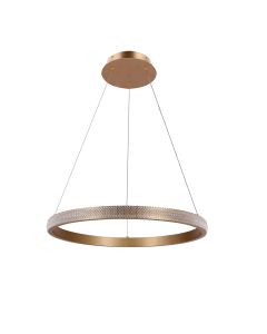 Hashim Visilica 60cm Zlatna 34W LED Prozirni Kristali - 15020-1-1