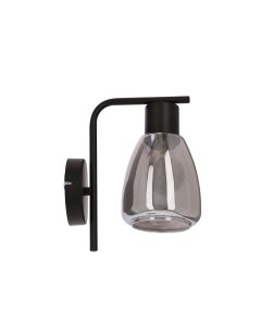 Moldo Zidna Lampa Crna 1x40W E27 - 15063-1-1-1
