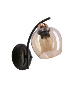 Merra Zidna Lampa Crna 1x40W E27 - 15007