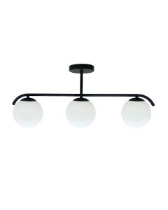 Amadeo Luster Crni 3x40W E14 - 15029-1