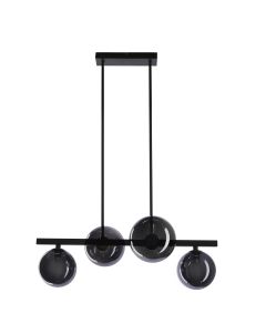 Kama Viseća Lampa Crno Zlatna 4x28W G9 - 15040