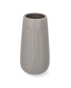 DEKOR DOM Vaza 13.5x26cm Cergy, siva - 039103-1