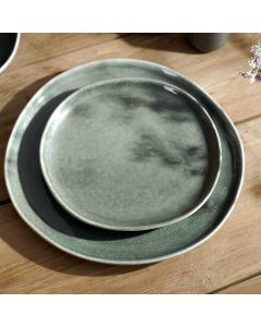 DEKOR DOM Tanjir 21cm Mystic, zelena - 039661