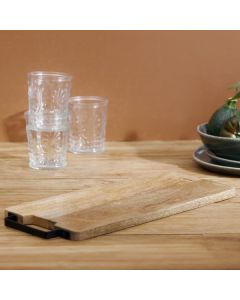 DEKOR DOM Daska za sečenje 41x18cm Soser mango, natural - 039656