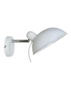 Durio Zidna Lampa Bela 1x40W E14 - 15140-1