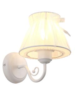 Zefir Zidna Lampa Bela 1x40W E27 - 15093-1