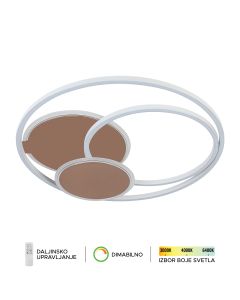 FORMA LED plafonska lampa 36W 3000K,4000K,6400K F2102-36C WH+RG