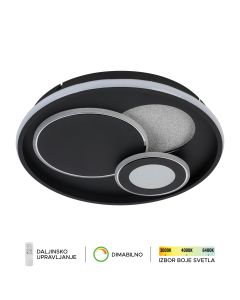 FORMA LED plafonska lampa 24W 3000K,4000K,6400K F2104-24C BK