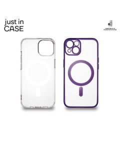 JUST IN CASE 2u1 Extra case MAG MIX paket ljubičasti za iPhone 14 - MAG108PR
